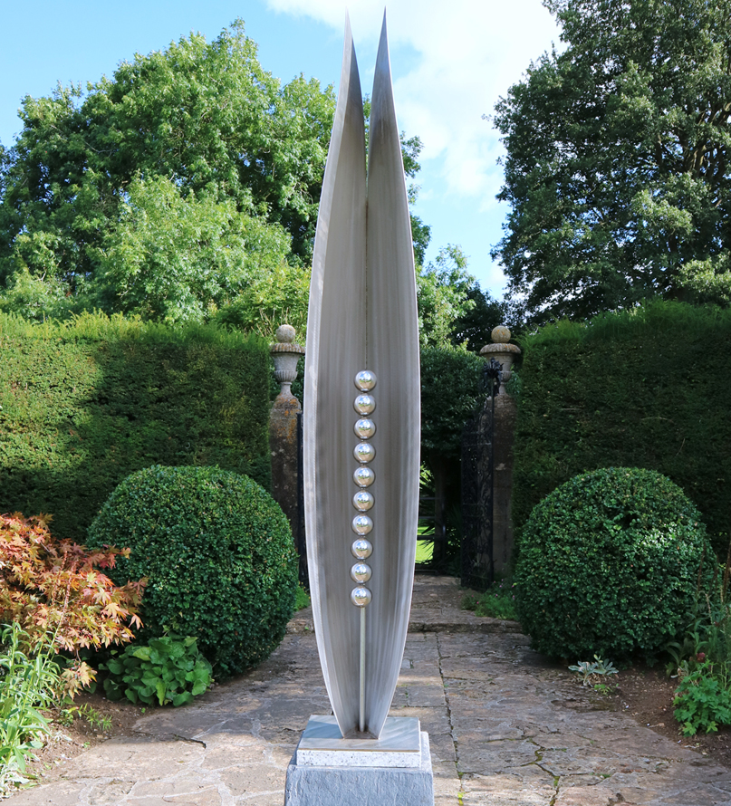 One of Ian Marlow's Seed Sculptures
